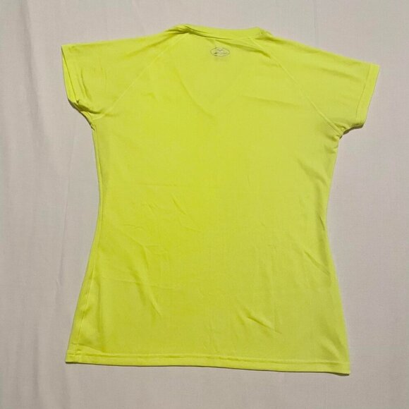 Under Armour Womens Shirt Size Small Heatgear Semi Fitted Tshirt Vneck - Picture 9 of 15